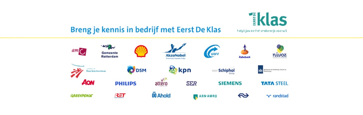 Werken bij Eerst de klas